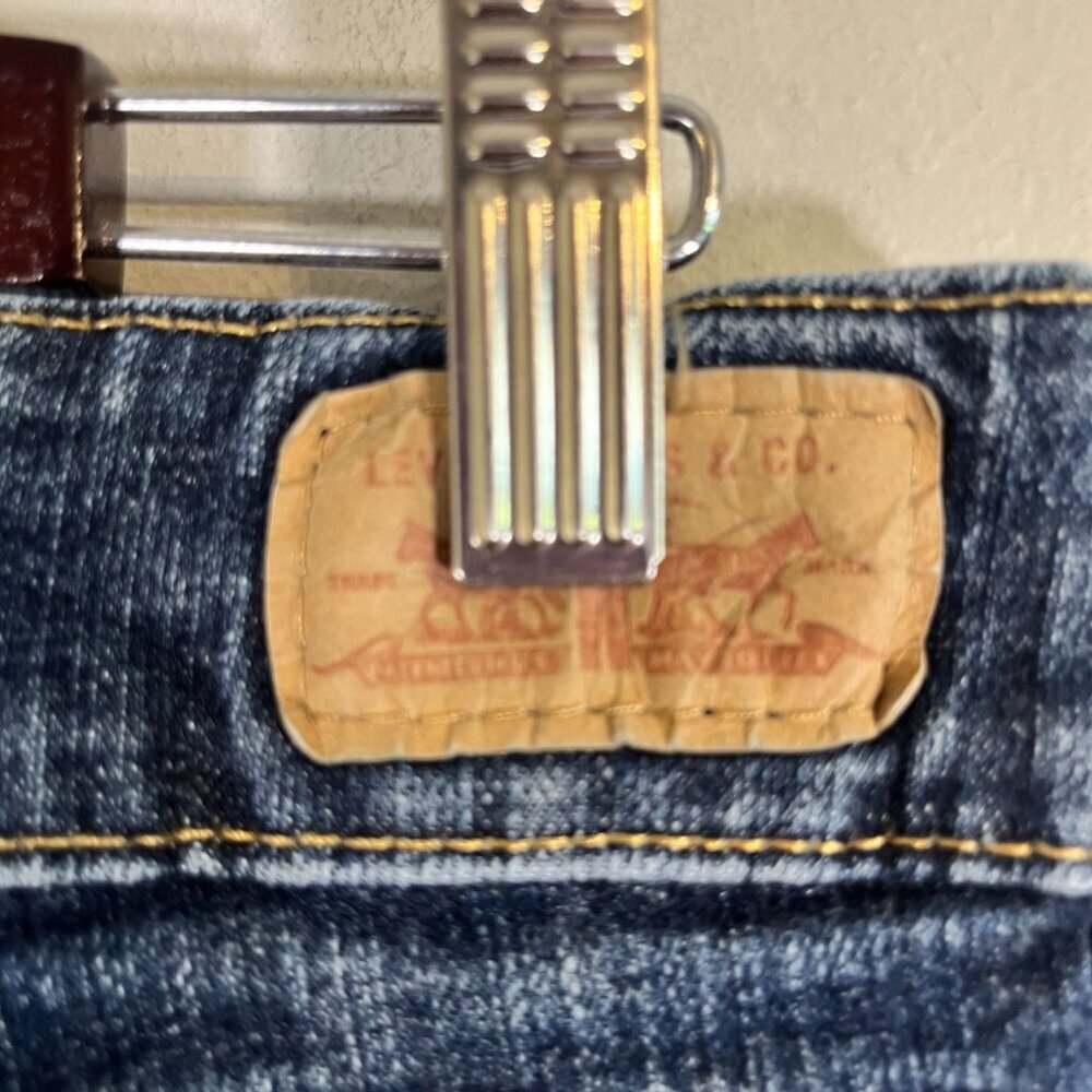Levis Denim Jean 12 Straight Leg Western Cowgirl Slender 526th Classic Med Wash - Picture 10 of 15